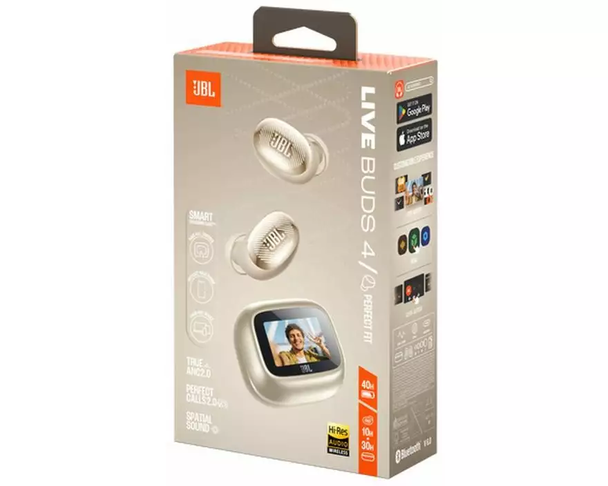 JBL Live Buds 4 Champagner