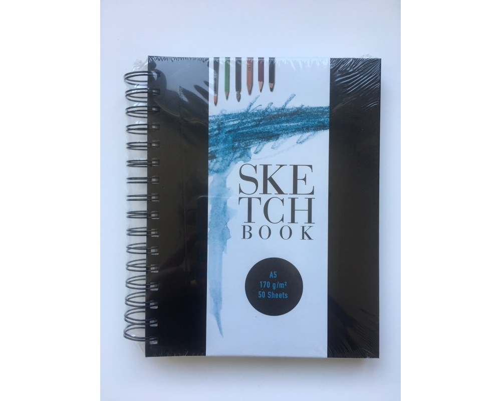 BAM4U.CH Skizzenbuch A5 6679A5 170g, perforiert 48 Blatt