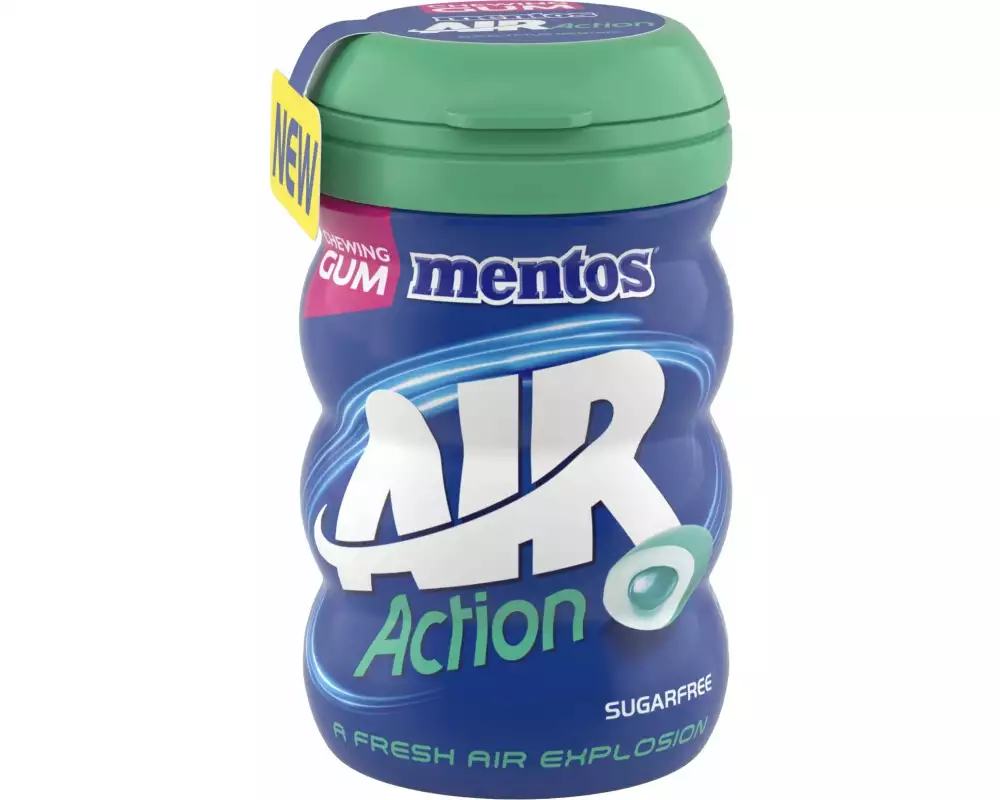 Mentos Kaugummi Gum Air Action 90 g