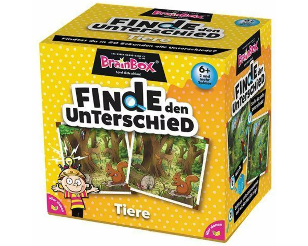 BrainBox - Finde den Unterschied Tiere