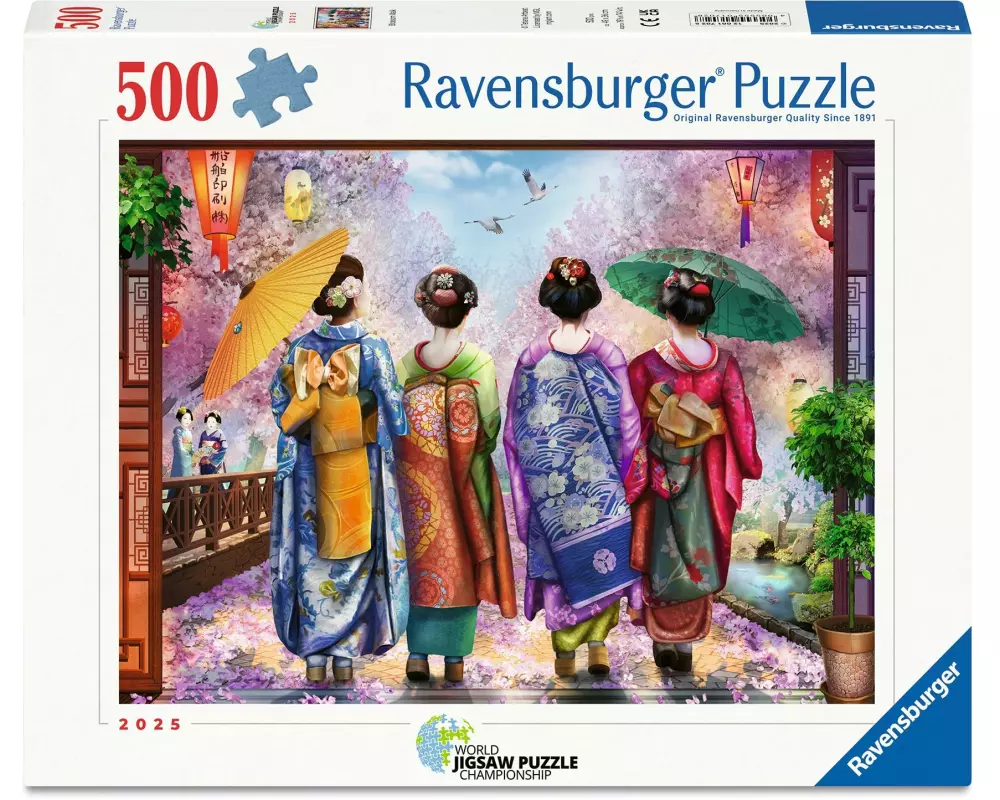 Ravensburger Puzzle Kirschblütenspaziergang 500 Teile