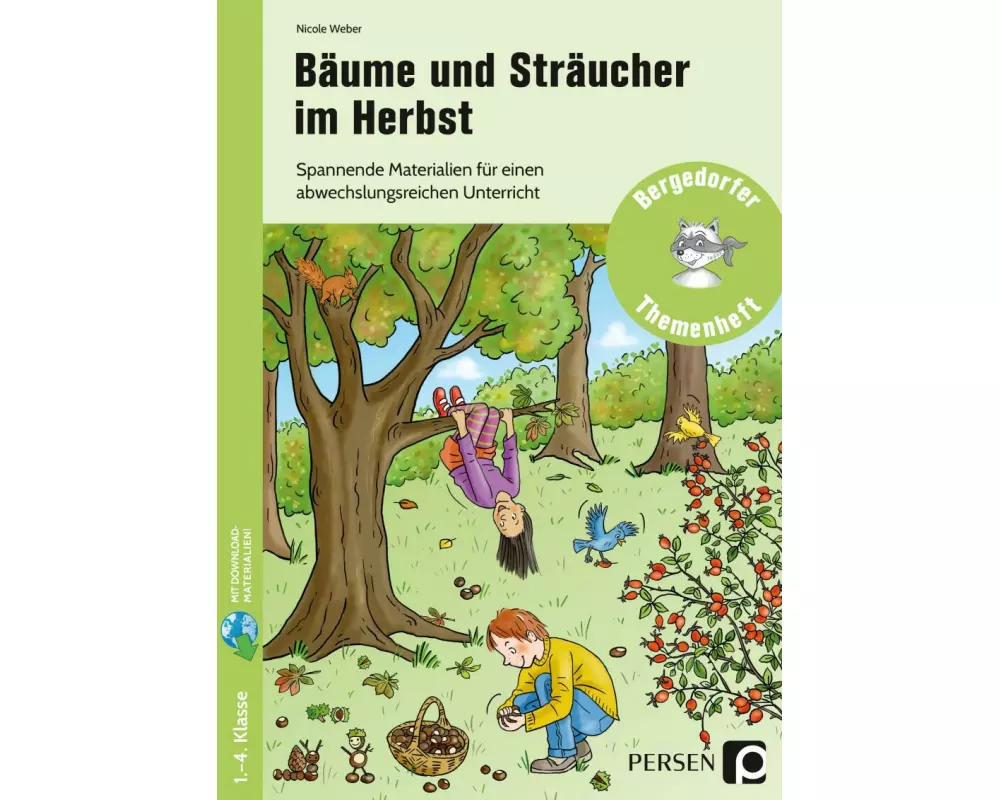 Bäume und Sträucher im Herbst