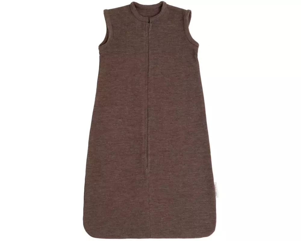 baby's only Baby-Ganzjahresschlafsack Merino Fine Meadow, Taupe, 60 cm