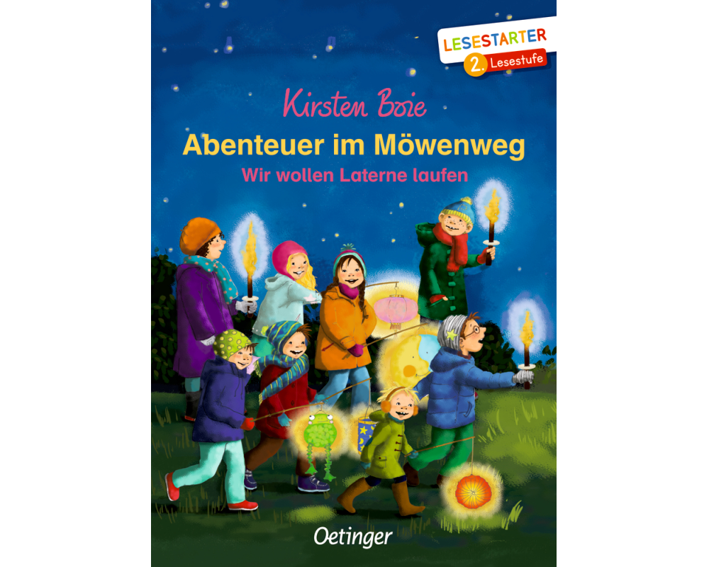 Abenteuer im Möwenweg. Wir wollen Laterne laufen