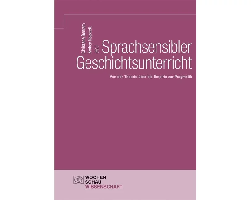 Sprachsensibler Geschichtsunterricht