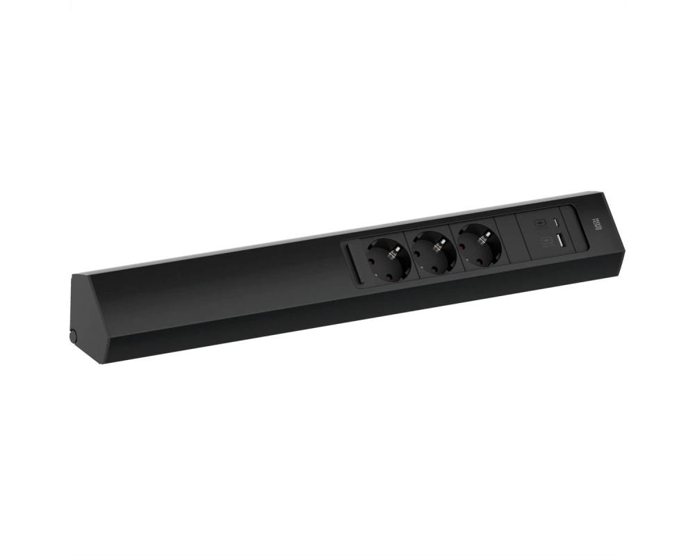 BACHMANN CASIA2 3xCEE7/3 1xUSB A/C 22W 2,0m AEH SW