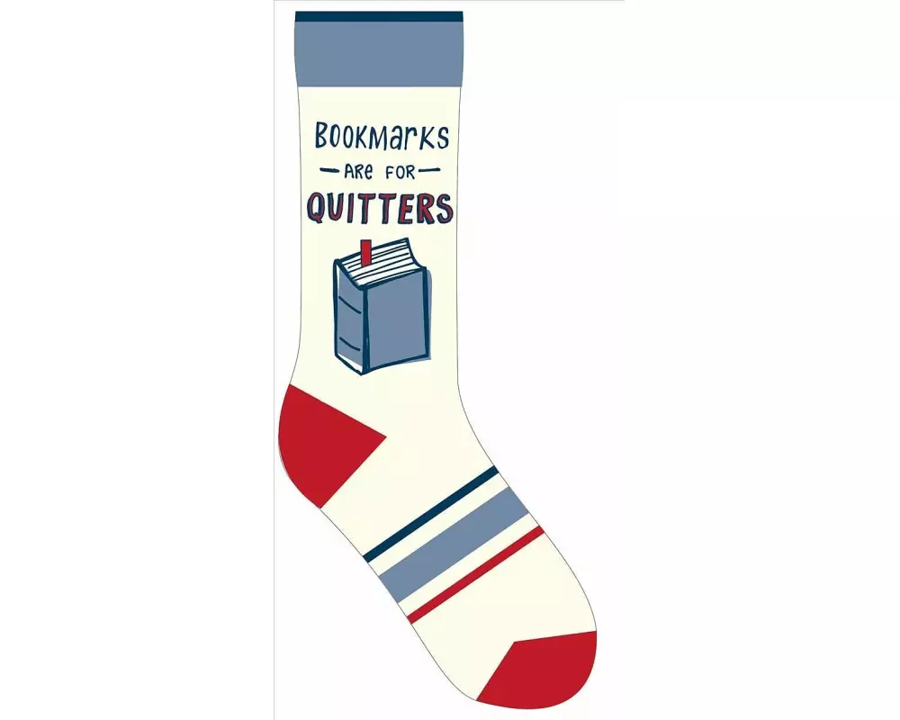 Bookmarks Are for Quitters Socks