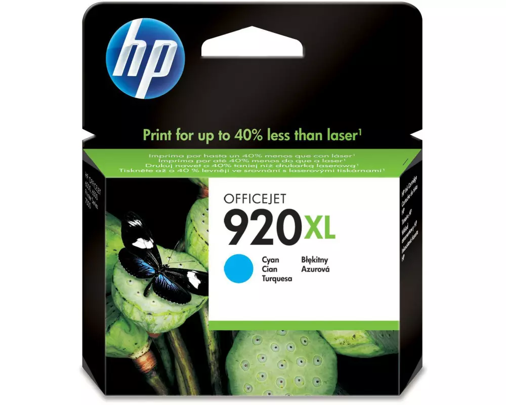 HP Tinte Nr. 920XL (CD972AE) Cyan