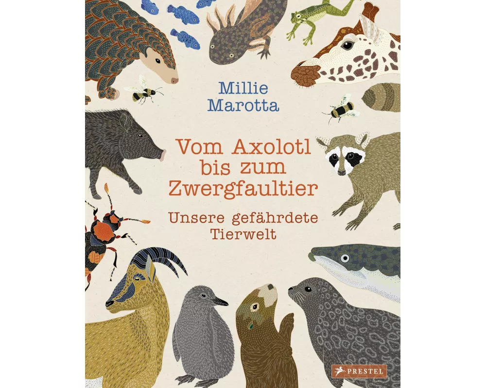 Vom Axolotl zum Zwergfaultier