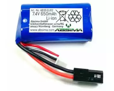 Absima RC-Akku Li-Ion 650 mAh 7.4 V