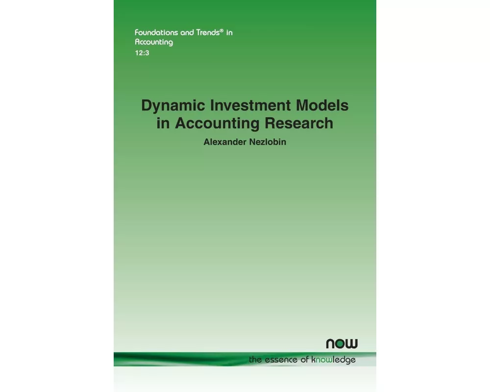 Sales Force Compensationdynamic Investment Models in Accounting Research