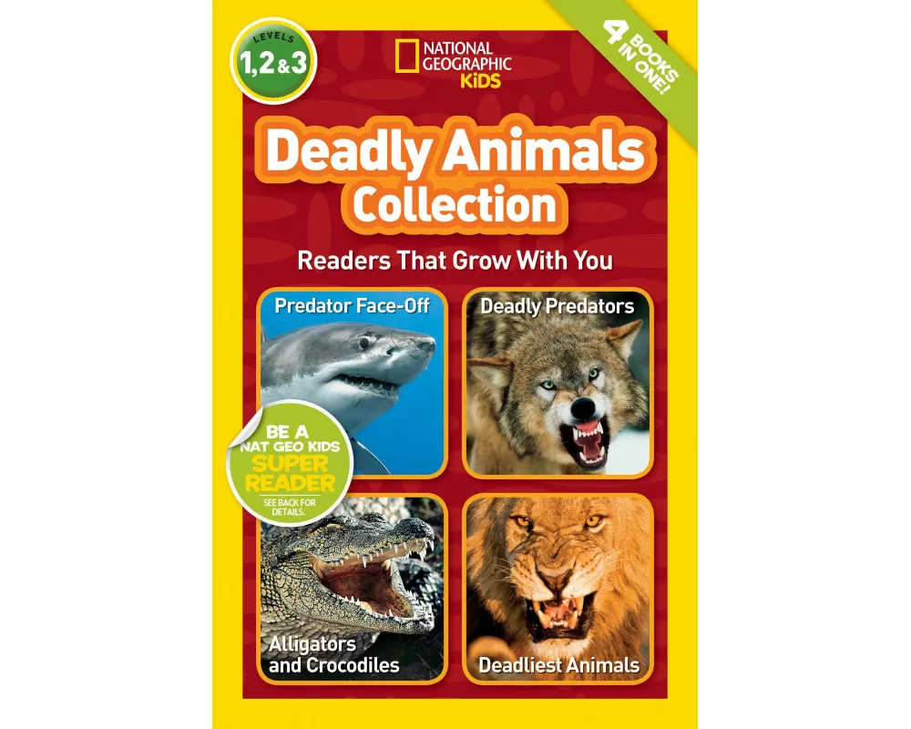 Deadly Animals Collection (National Geographic Kids Readers, Levels 1, 2, & 3)