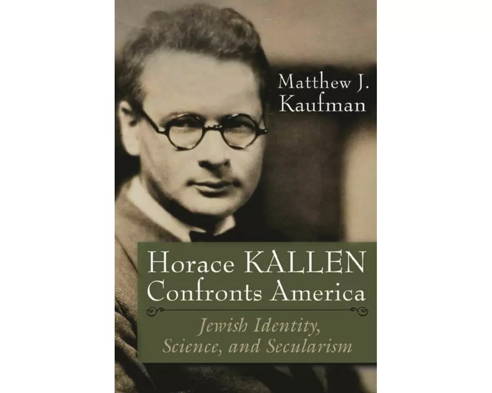 Horace Kallen Confronts America