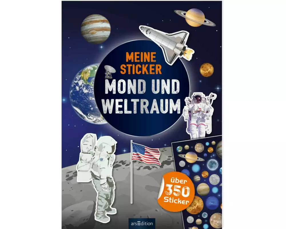 Meine Sticker – Mond und Weltraum