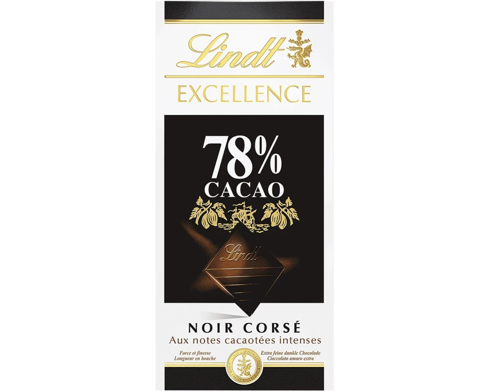 Lindt Tafelschokolade Excellence Dunkel 78% Kakao 100 g