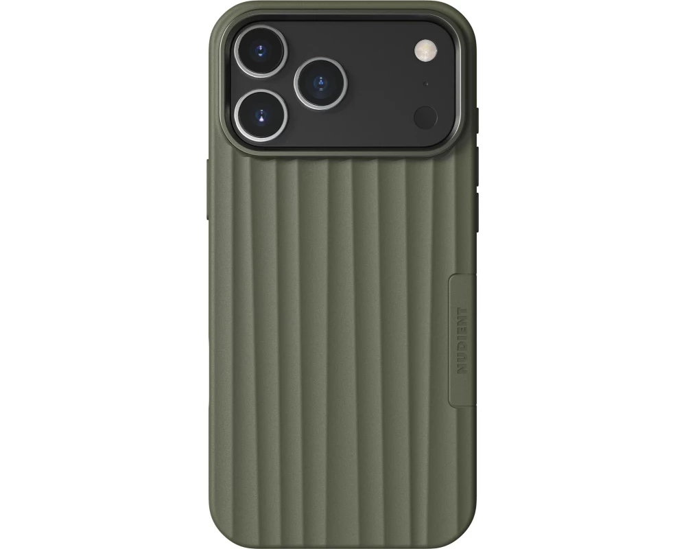 Nudient Back Cover Bold MagSafe iPhone 17 Pro Max Olive Green