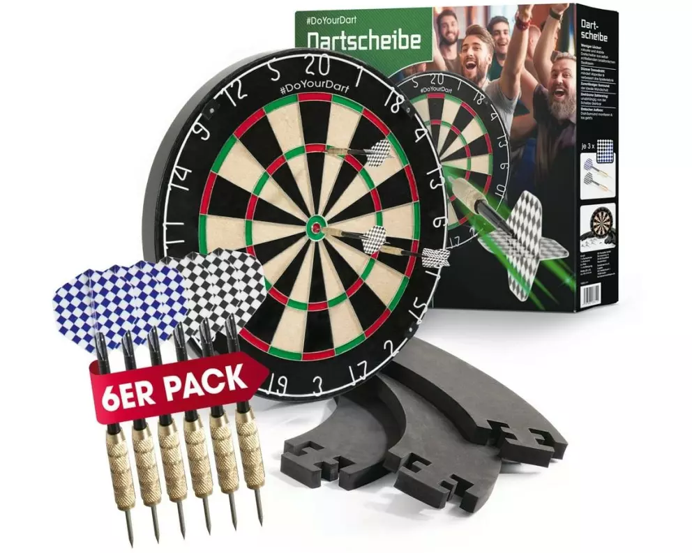 DoYourDart Dartboard mit Dart-Surround 45 cm