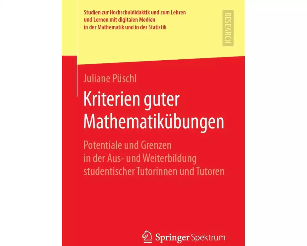 Kriterien guter Mathematikübungen