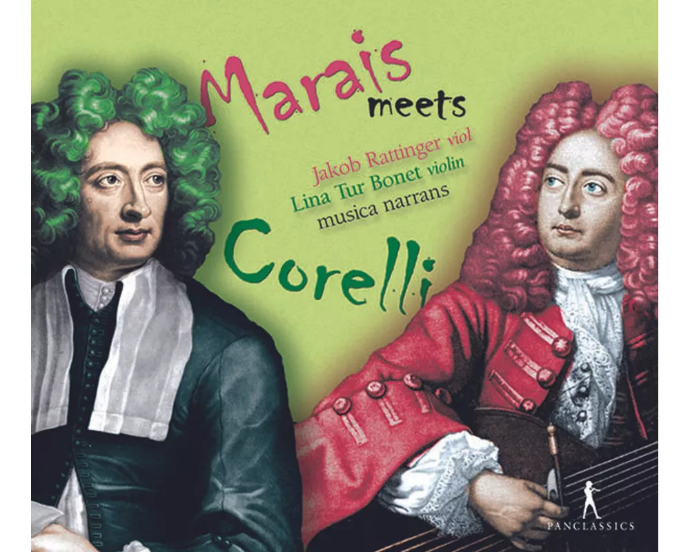 Works by Marais,Corelli,Forqueray et al