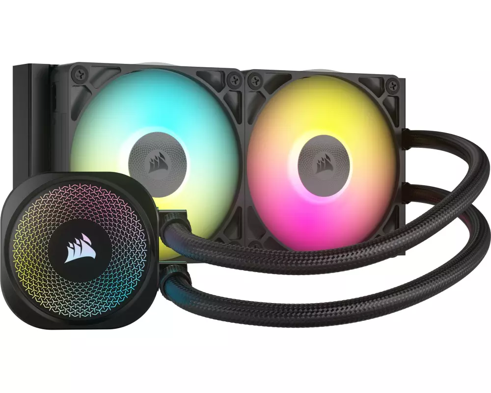 Corsair Wasserkühlung ICUE Link Titan 240 RX RGB Weiss