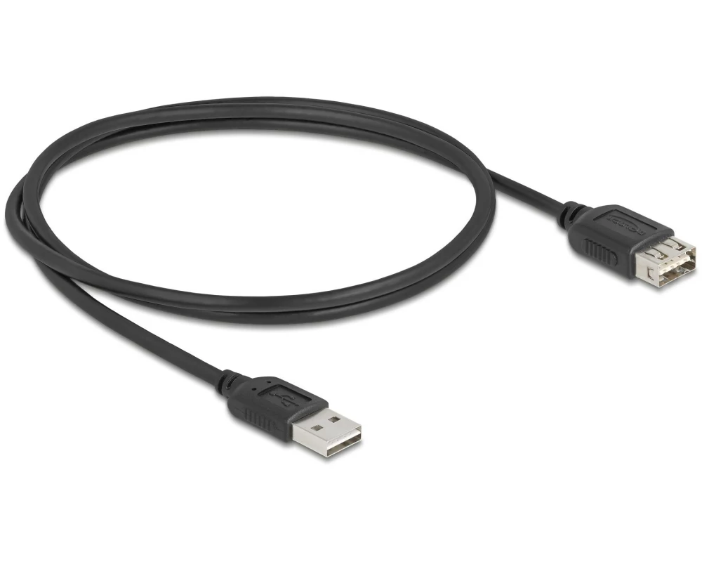 Delock USB 2.0-Verlängerungskabel USB-A - USB-A 1 m
