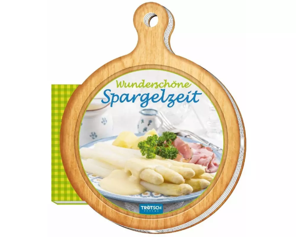 Rezeptbrettchen "Wunderschöne Spargelzeit" Kochbuch