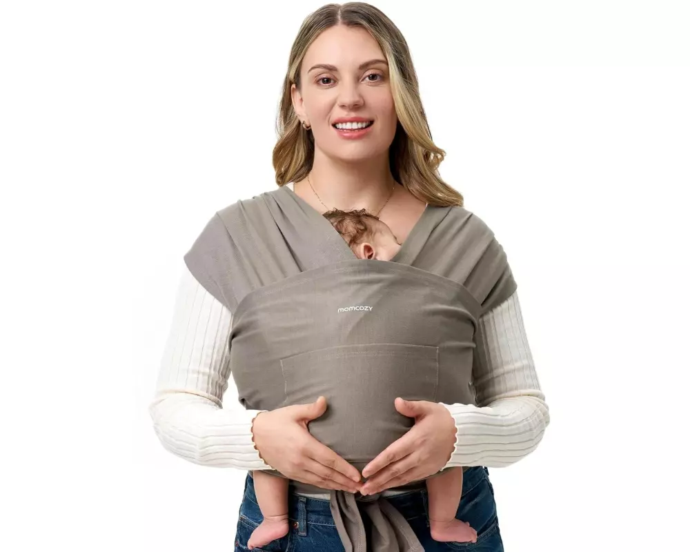 momcozy Babytragetuch DBR Braun