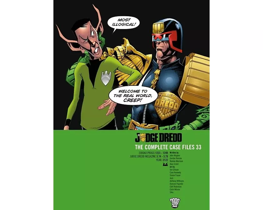 Judge Dredd: The Complete Case Files 33
