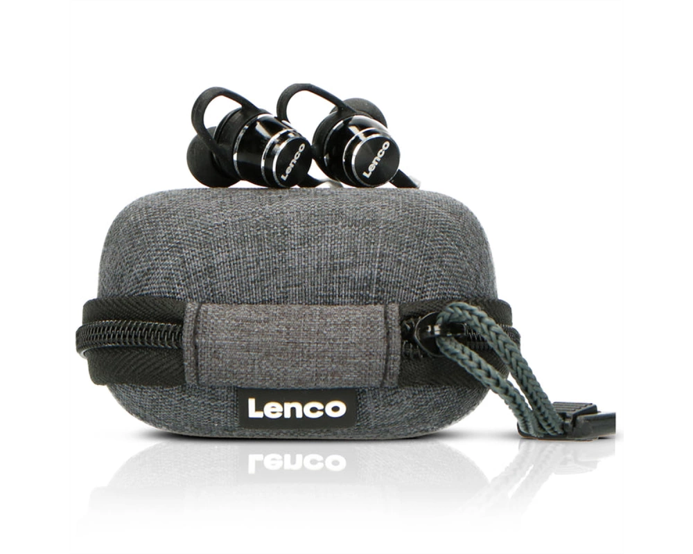 Lenco Bluetooth Kopfhörer EPB-160BK, schwarz,IPX4, mit ladehülle