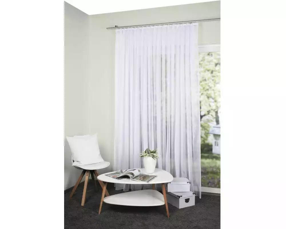 Stotz Decor AG Tagvorhang mit Faltenband und Gleiter Chur 300 cm x 225 cm