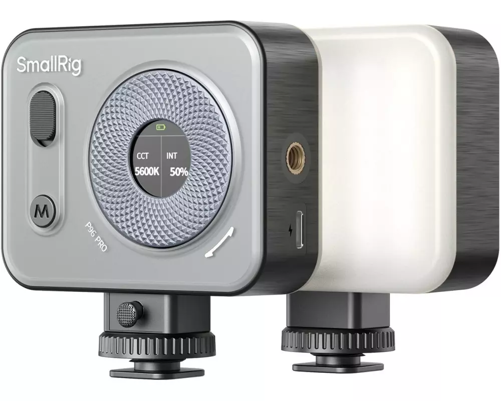 Smallrig Vibe P96 Pro Mini-LED-Videoleuchte Schwarz