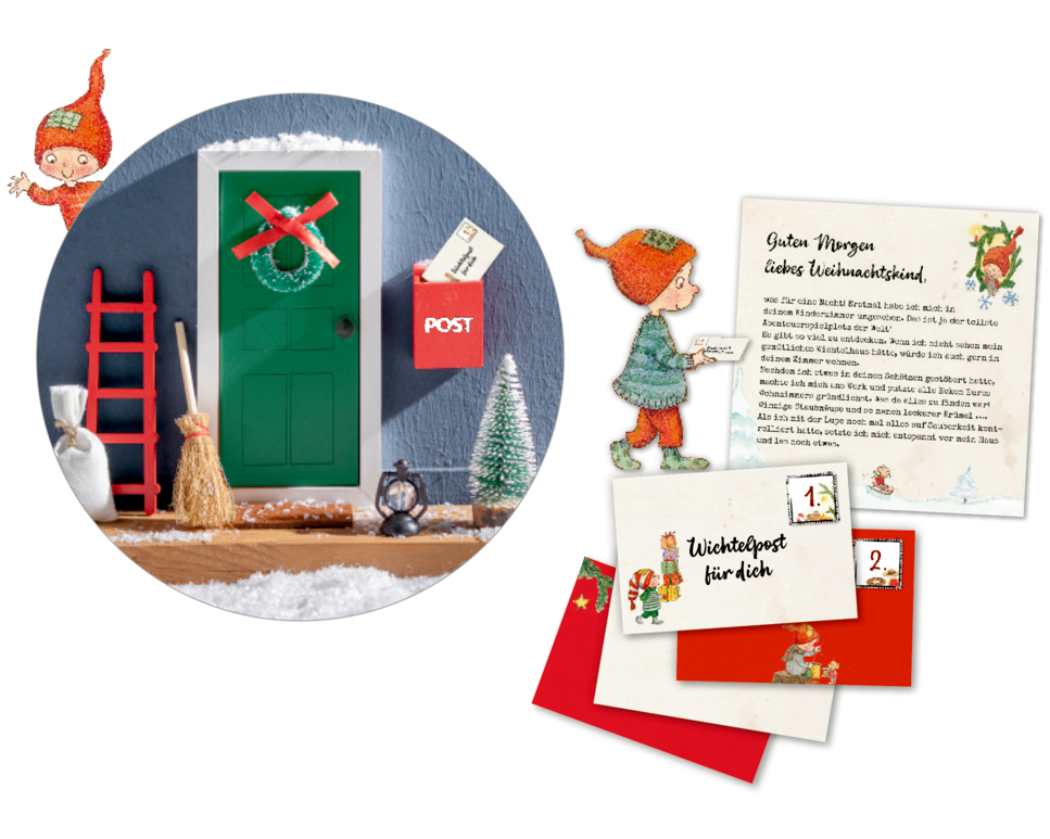 COPPENRATH Adventskalender/Wichteltür 72556 Wichteltür-Adventskalender