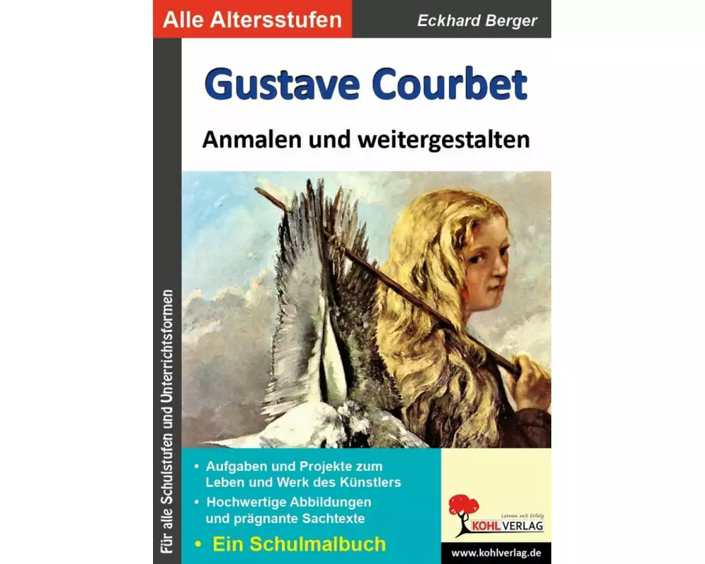 Gustave Courbet ... anmalen und weitergestalten