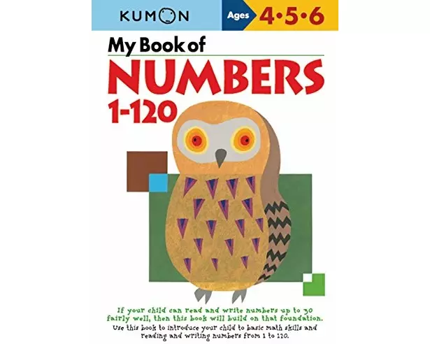 My Book of Numbers 1 - 120