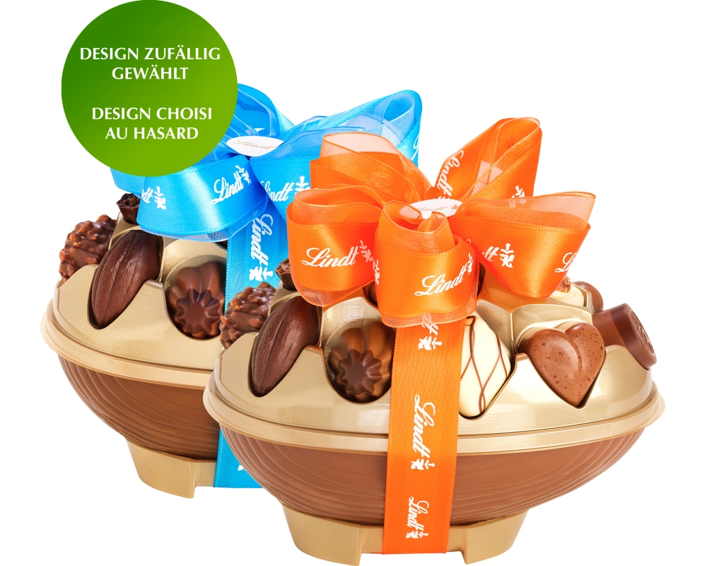 LINDT Connaisseurs Pralinés-Ei 471189 assortiert 280g