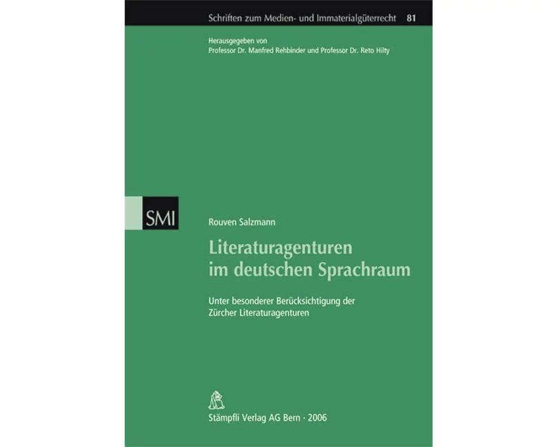 Literaturagenturen im deutschen Sprachraum