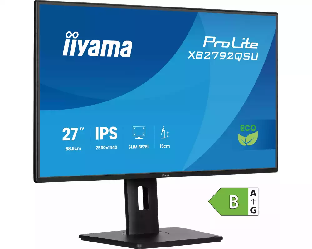 iiyama Monitor ProLite XB2792QSU-B1 27 ", 2560 x 1440 (WQHD)
