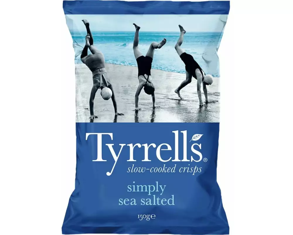 Tyrrell's Chips Simply Sea salted 150 g