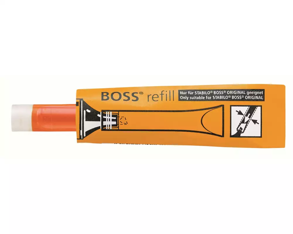 STABILO Boss Refill Neonorange, 20 Stück