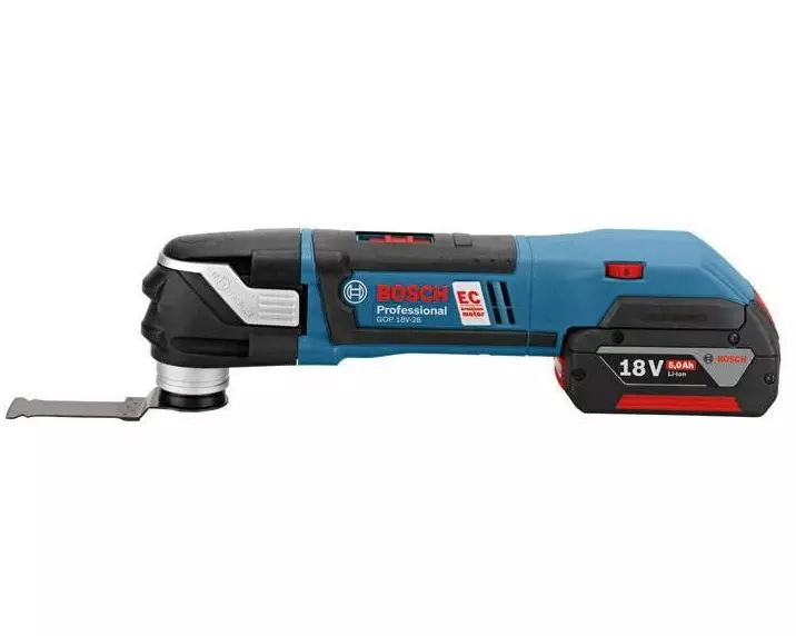 Bosch Professional Multifunktionswerkzeug GOP 18 V-28 2 x 5.0Ah Kit
