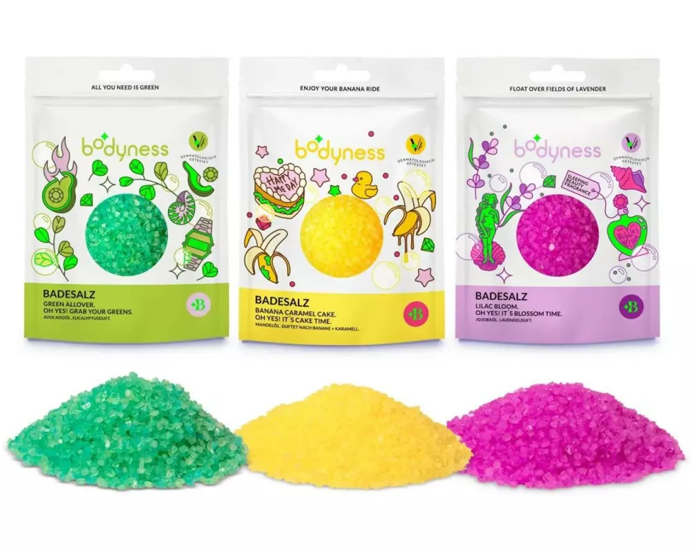 Bodyness Bodyness Badesalz 1 Stück, assortiert