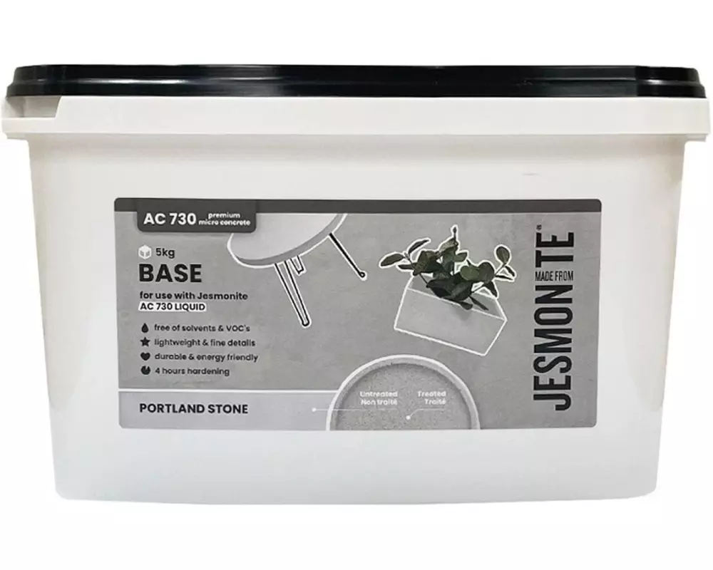 Jesmonite Modelliermasse Zementbasis Pulver 5 kg, Portland Stone