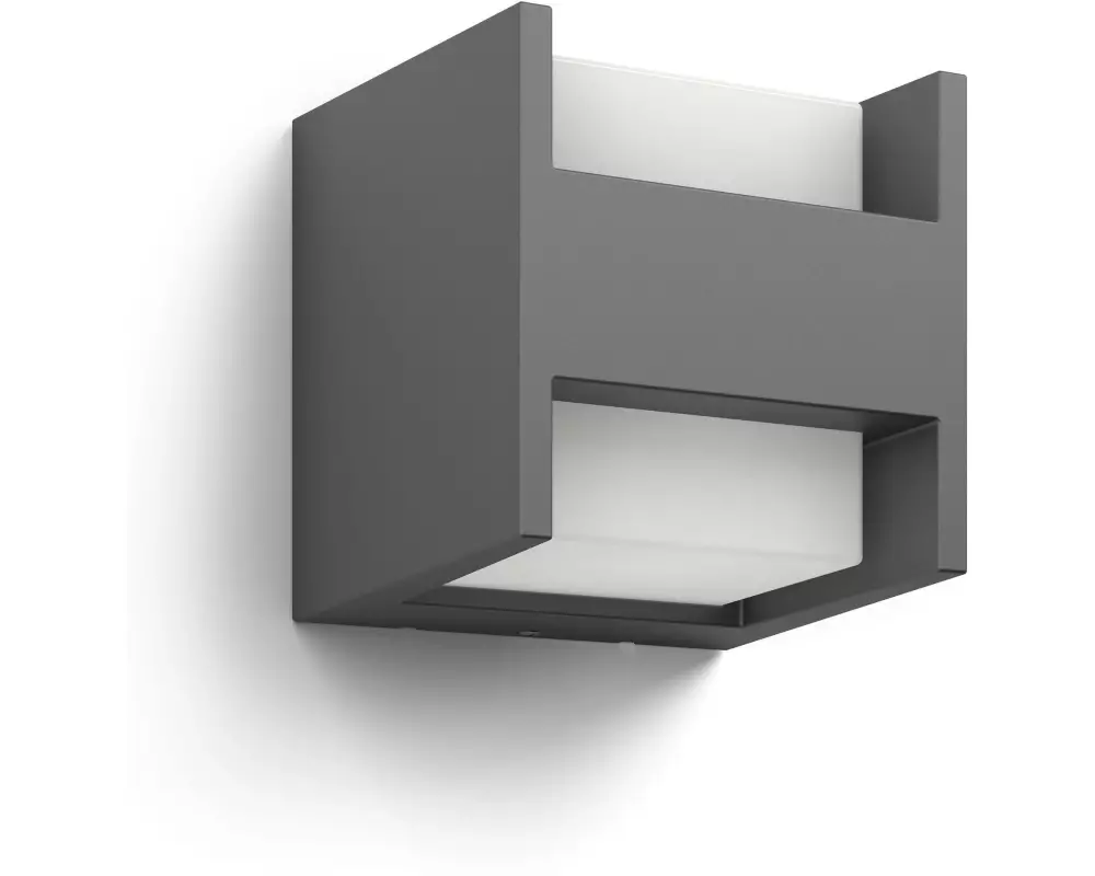 Philips Wandleuchte Arbour UE Up-Down 2700K Anthrazit