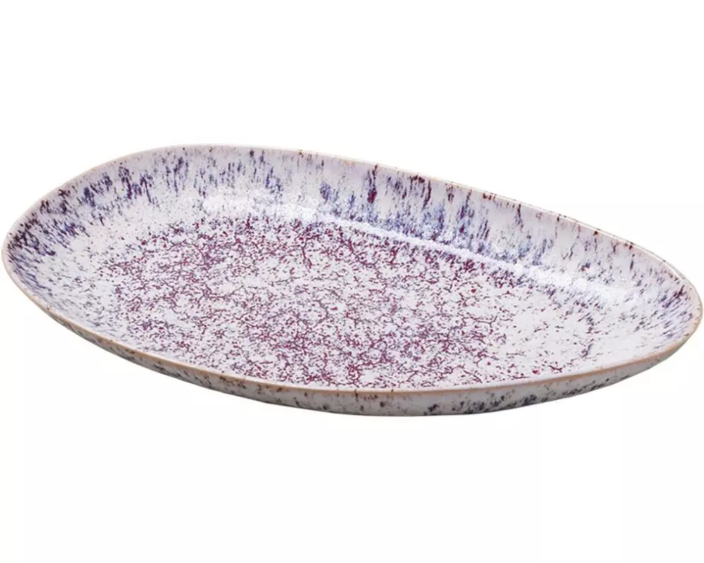 Chic Mic Servierplatte Hortensia 1 Stück, Weiss/Lila