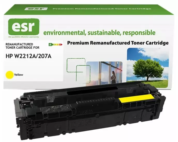 ESR Toner cartridge compatible with HP W2212A yellow remanufactured 1.250 pages