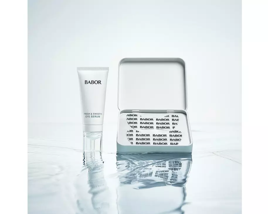babor Skinovage Instant Fresh & Smooth Eye Serum + Patches 15 ml