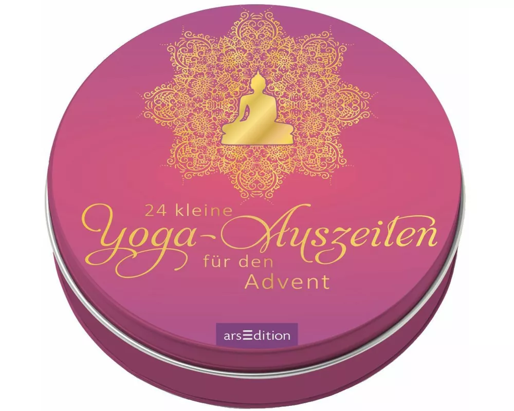 Adventskalender in der Dose. 24 kleine Yoga-Auszeiten für den Advent