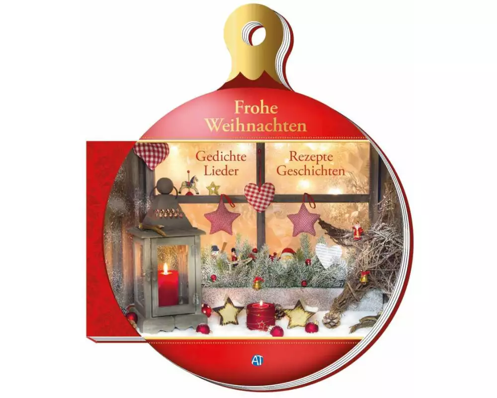 Weihnachtskugelbuch "Frohe Weihnachten"