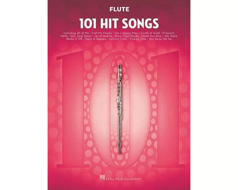 101 Disney Songs for Flute - Flute Music Book with Easy-To-Learn Famous Pieces - Flute Sheet Music Book for Beginner and Advanced Players