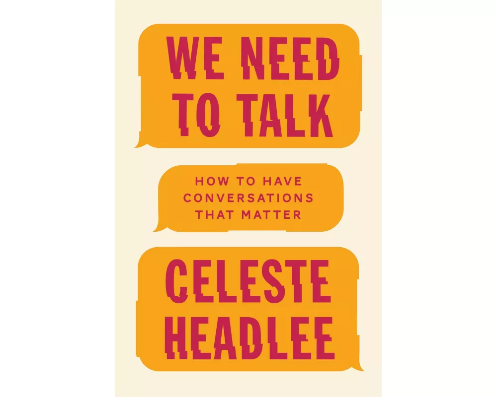 We Need To Talk